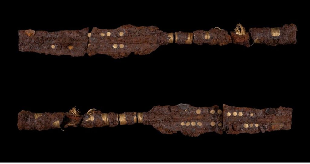 2,800-Year-Old Gold-Plated Lances Unearthed In Denmark