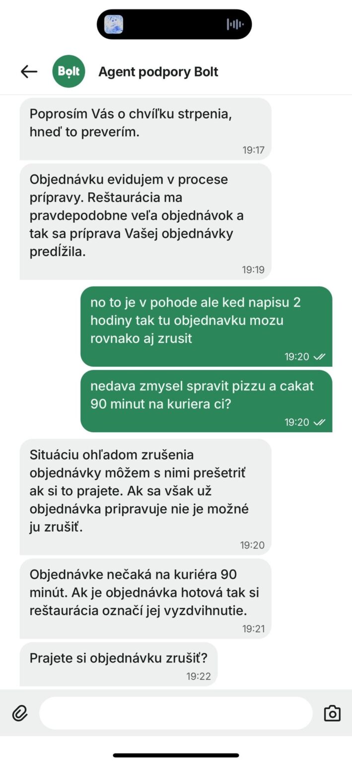 maly vecerny boltfood rantik