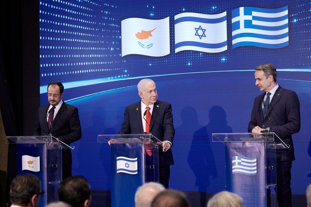 Greece Cyprus Israel
