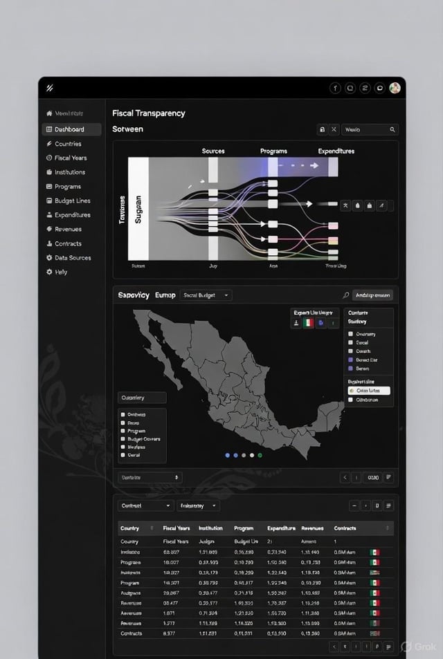 Do you know if there are problems, if this website has already been launched to find out how the government spends money?