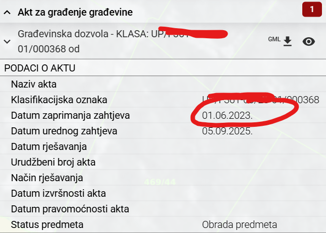 He says that the average wait is 200 days for a building permit