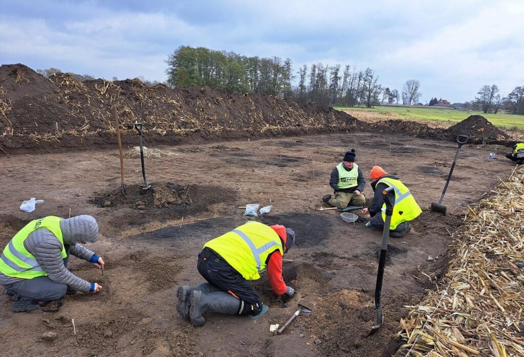Archaeologists reveal 7,000 years of history at future airport site in Poland