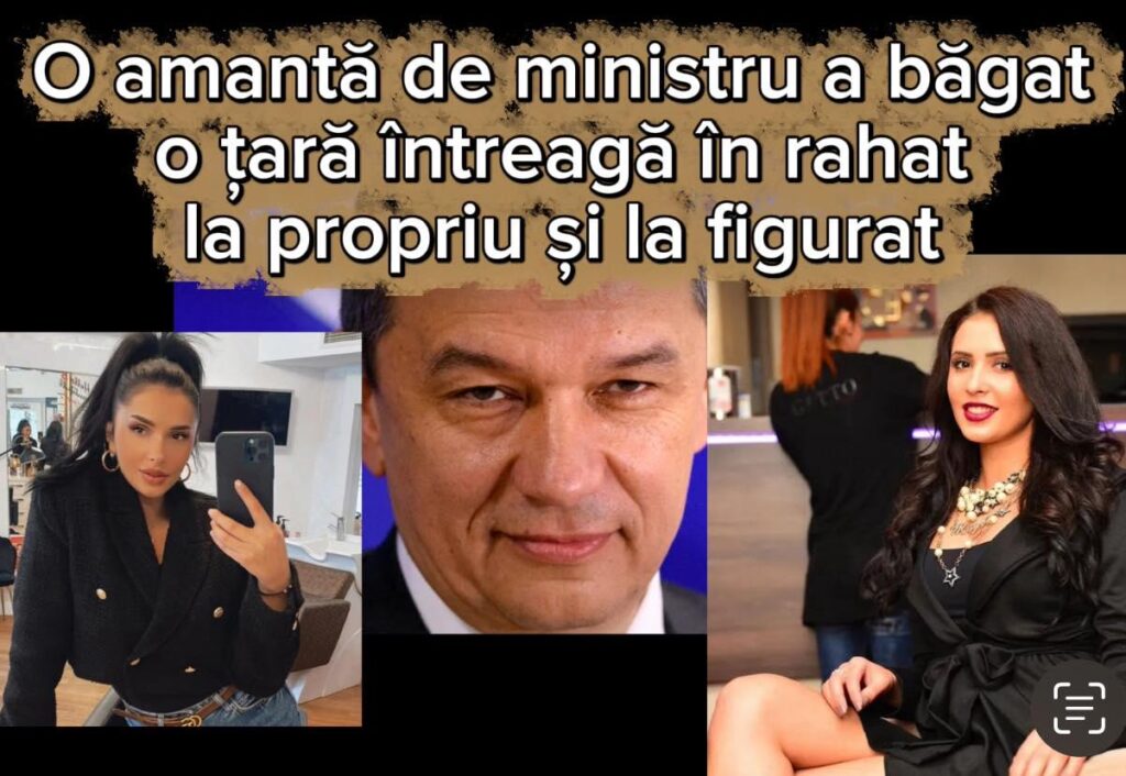 A minister's mistress has put an entire country in the shit - literally and figuratively.