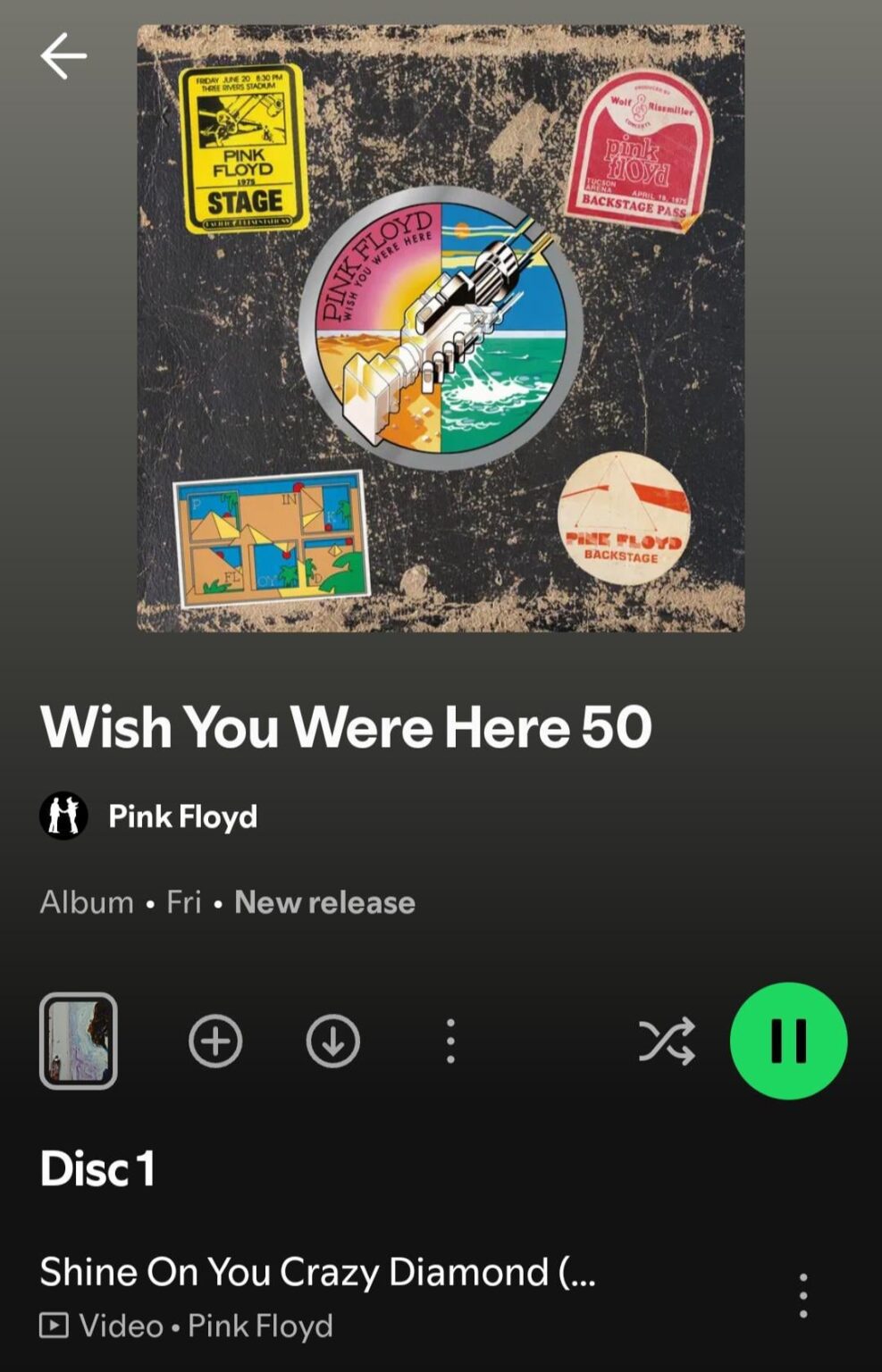 Pink Floyd - Nov release