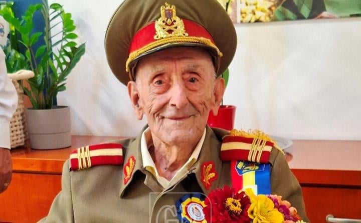 Ion Banu, the age dean of war veterans from the county, died at the age of 107