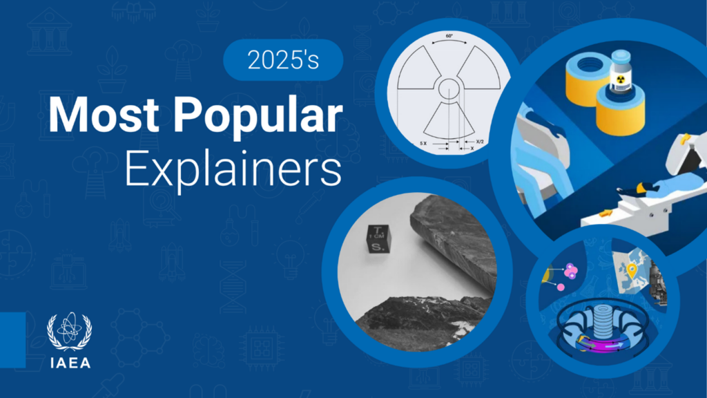 2025 Wrapped: IAEA’s Most-Read Nuclear Explainers