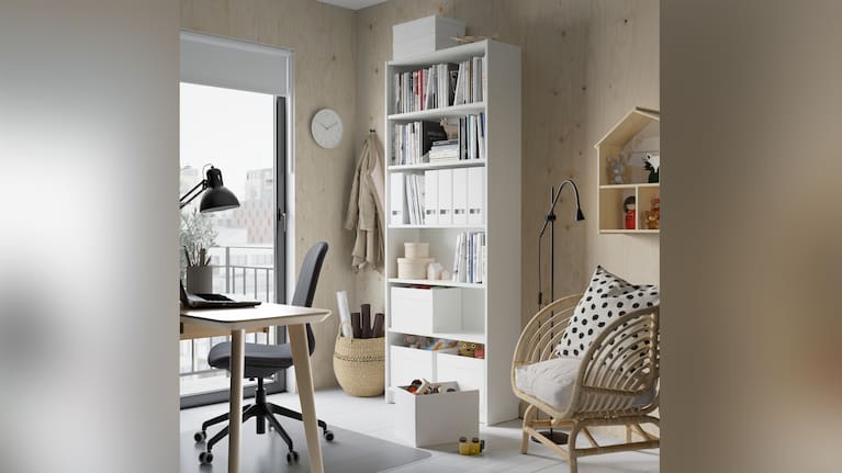 Ikea's Billy bookcase. 