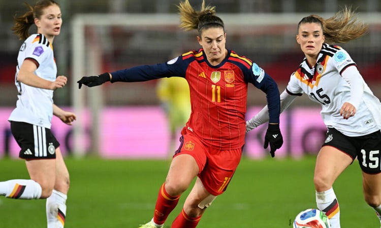 Spain aim to turn 'suffering' to success in Nations League final second leg