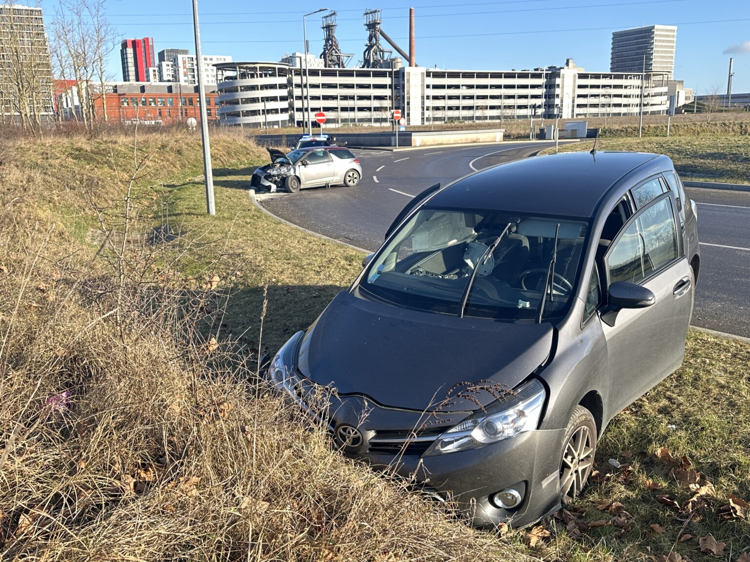 Two crashes in southern Luxembourg leave four injured on Tuesday morning