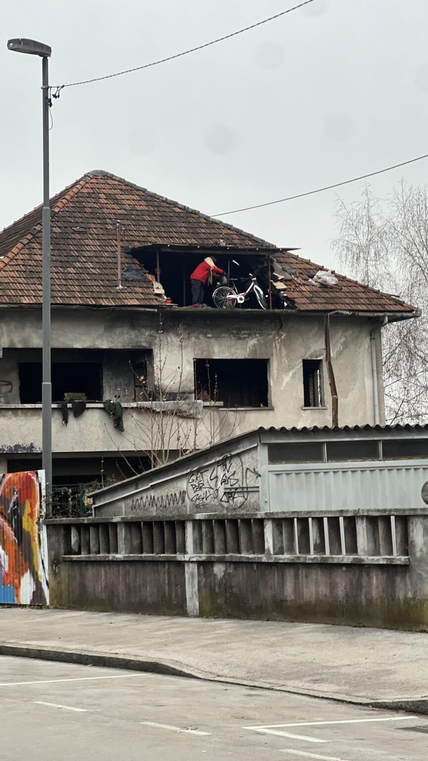 A homeless man from Ljubljana bought an abandoned house...