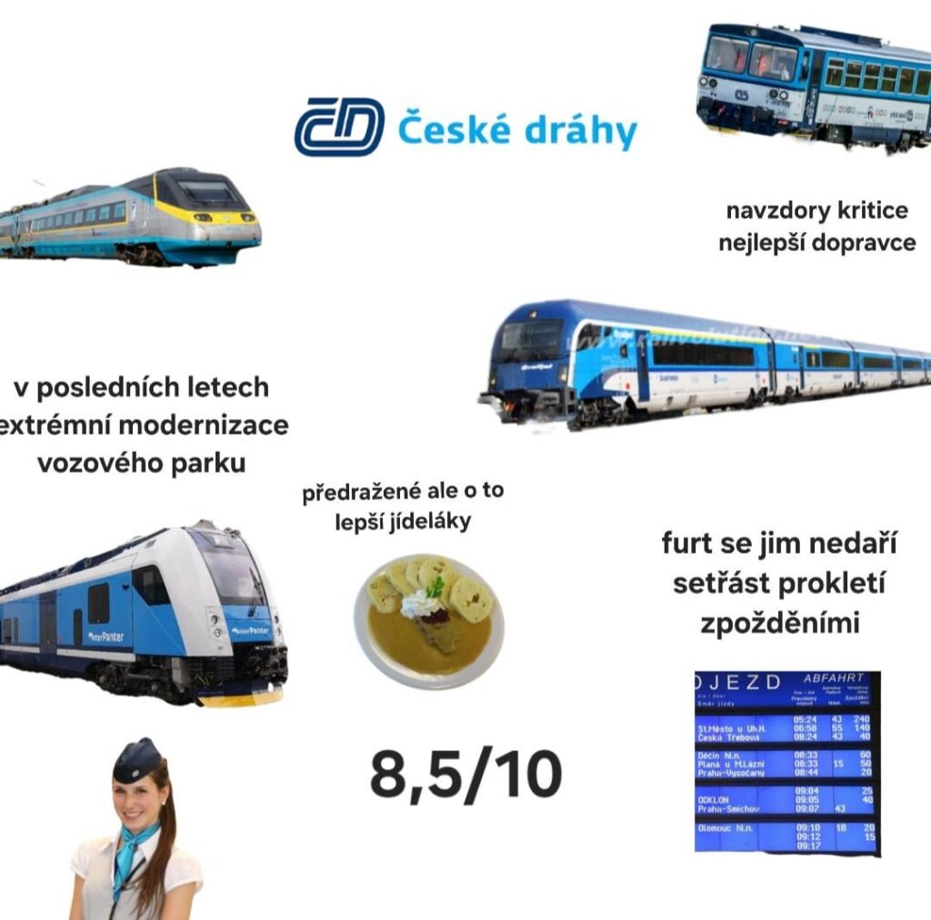 My smaller rating of train operators