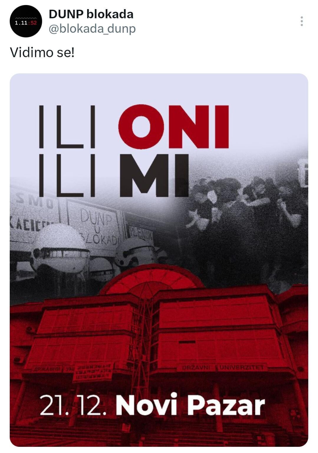 21.12. Novi Pazar. see you