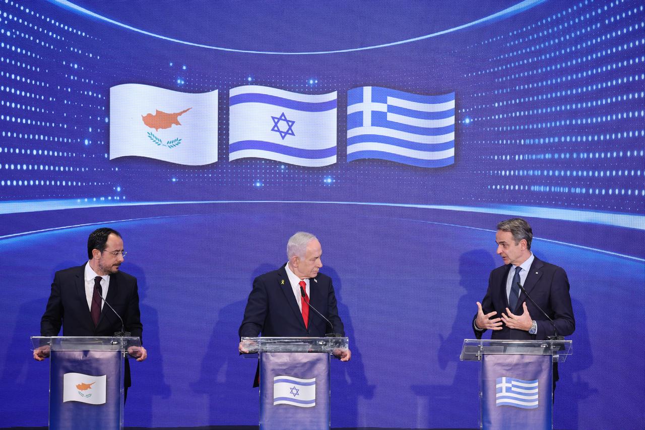 Israel-Greece-Greek Cyprus initiative 