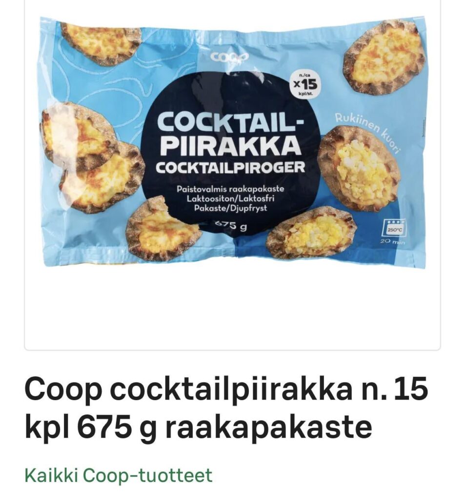 Where can I buy Karelian pirogues in Stockholm?