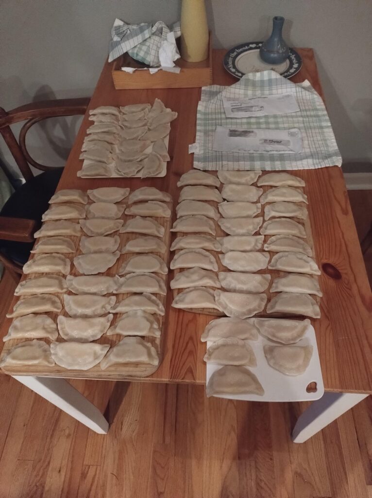 Your favorite stuffing for dumplings? A real Polish mealprep