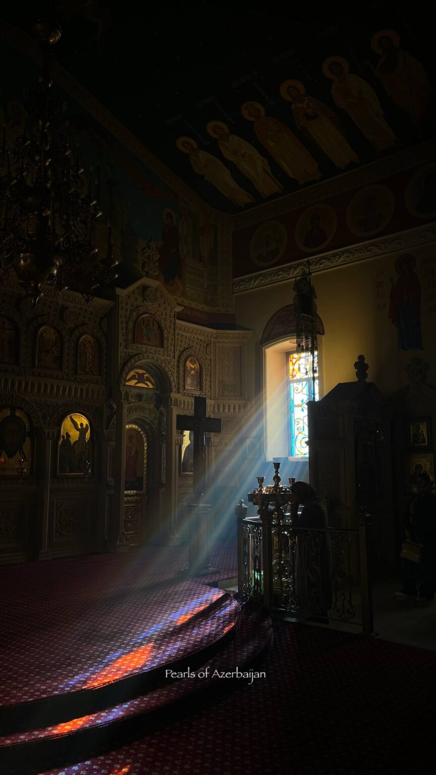 The center of the Baku Diocese - St. Murdashian Contemplatives Cathedral or "Jen Mironosits" Orthodox Cathedral Church