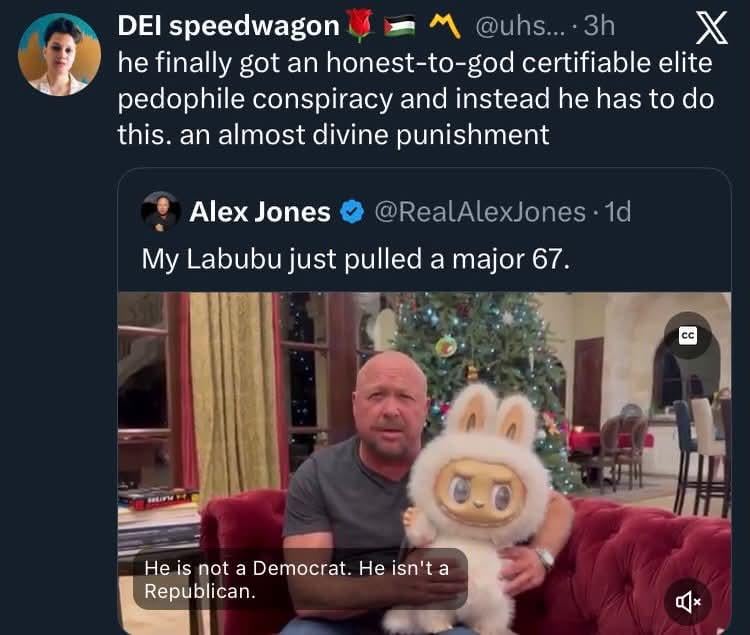 He's a clown and he's always been a clown