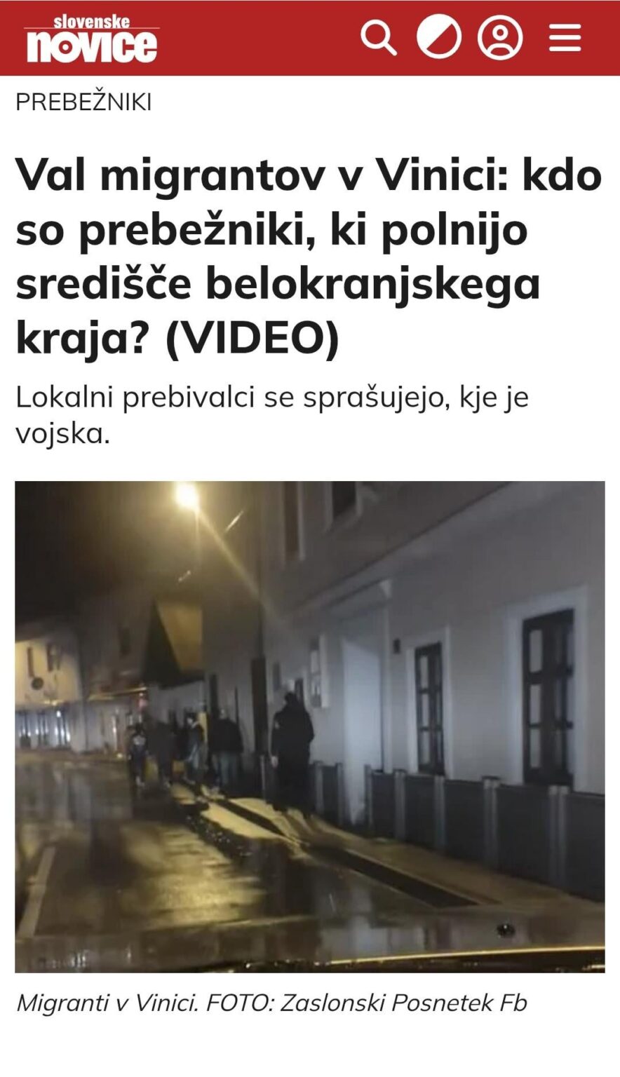 How long will Slovenians continue to "welcome" politics?