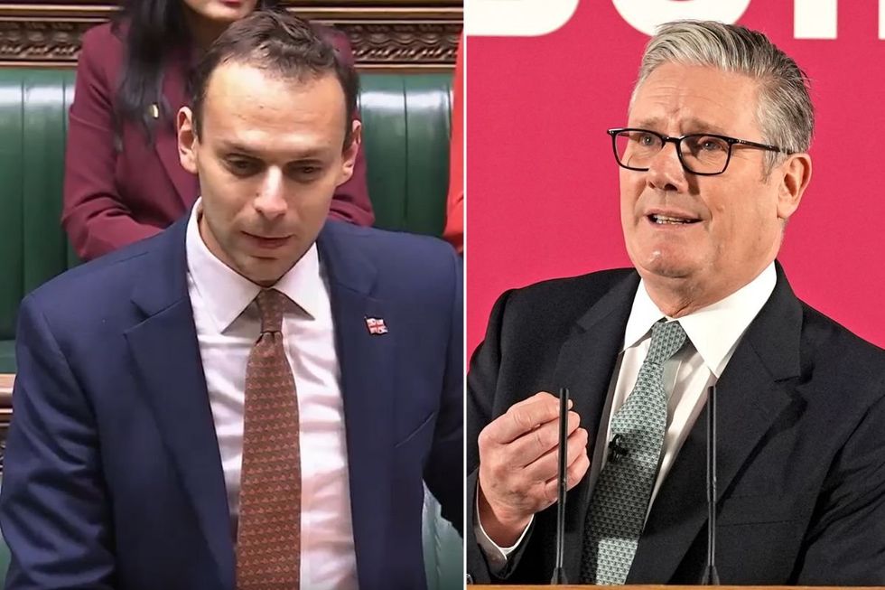 Josh Simons and Sir Keir Starmer