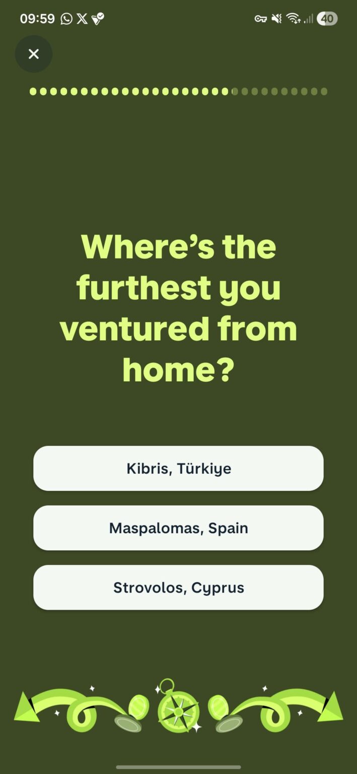 Monzo A uk bank thinks Cyprus is in Turkey proper 🤔