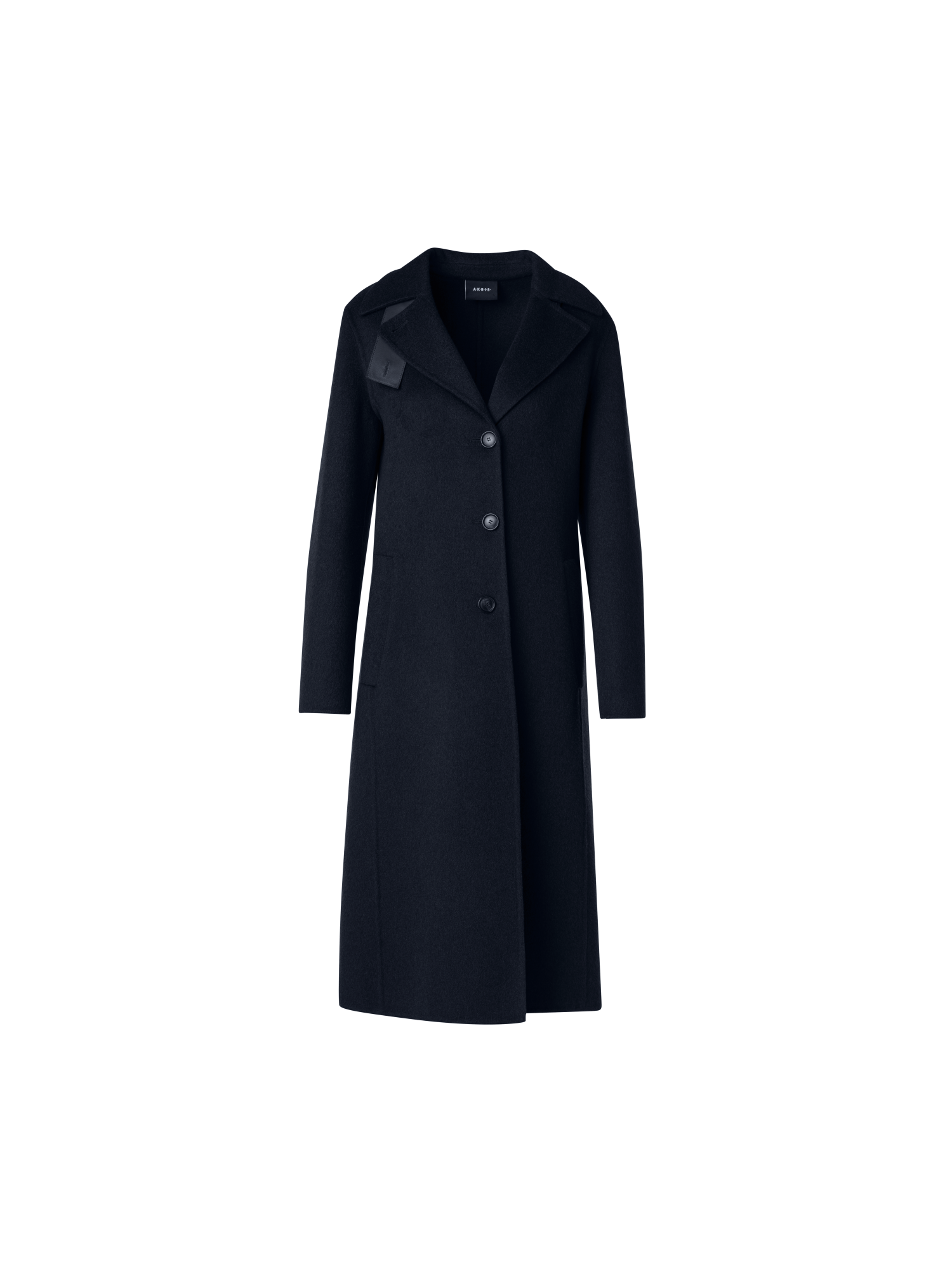 Cashmere Double-Face Blazer Coat - Navy / 2