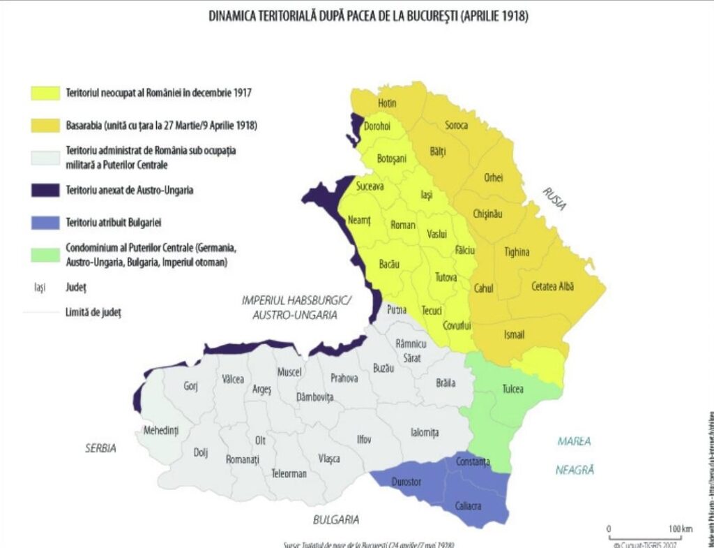 The Moldavians were with the rest of the Romanians in hard times, but not vice versa (1918 vs. 1940)