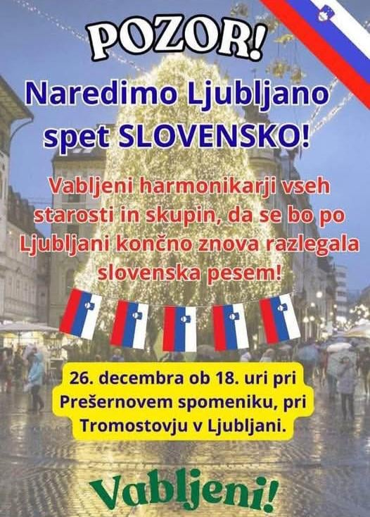 Let's make Ljubljana Slovenian again