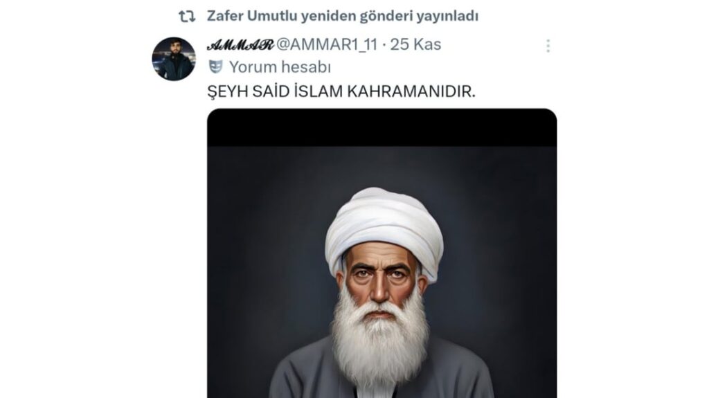 Shares of the terrorist killed in Yalova on his social media accounts