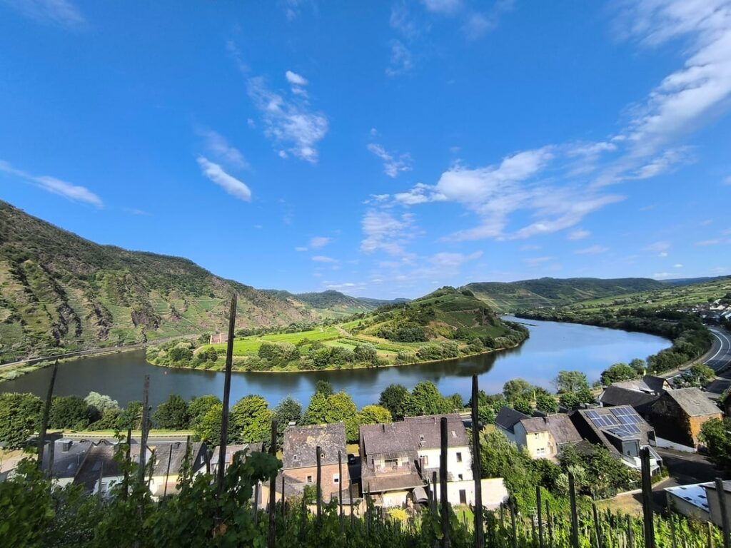 Mosel River Germany , Ferrata Cochem - Bremm