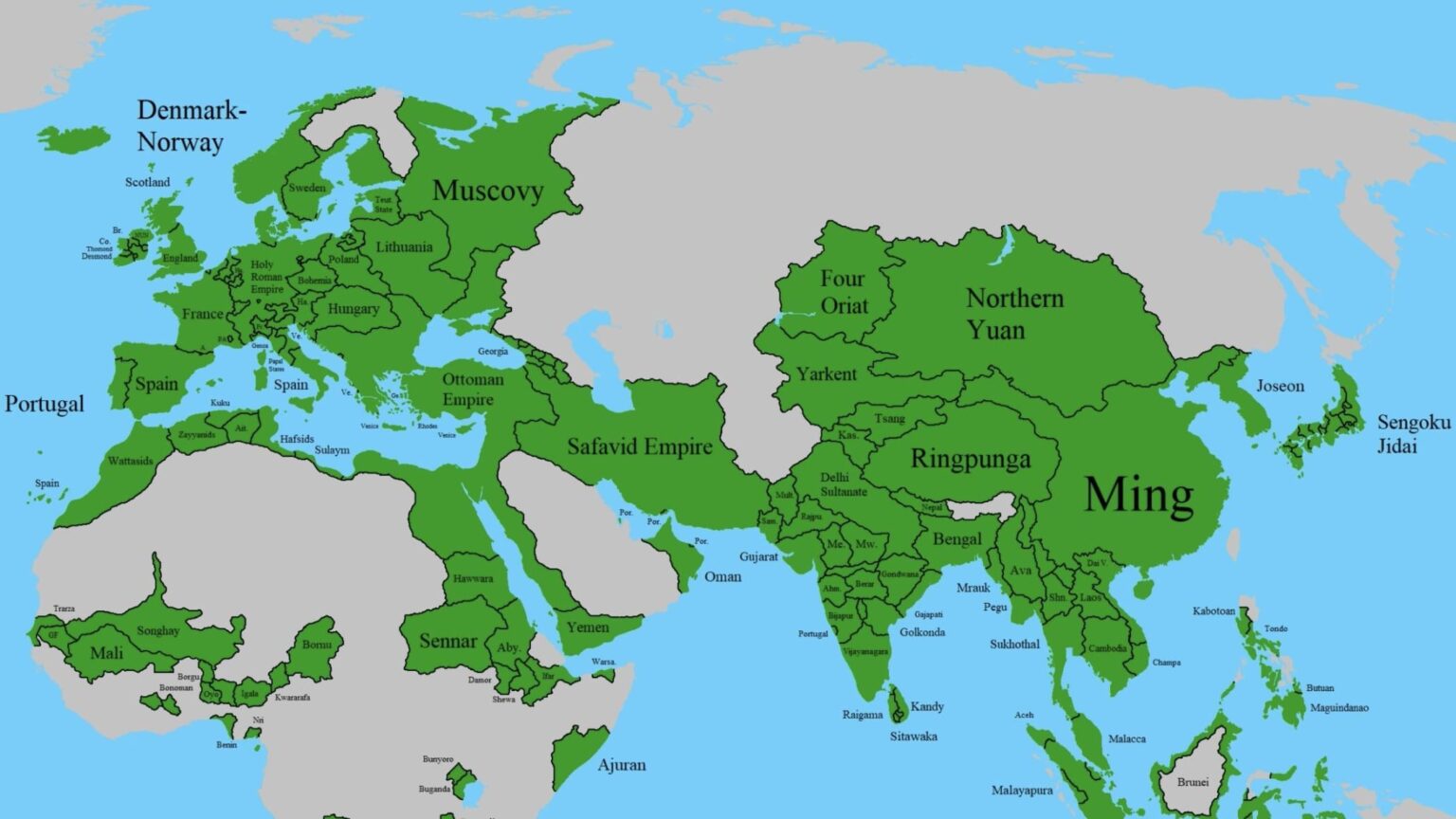 The Old World (c. 1517)