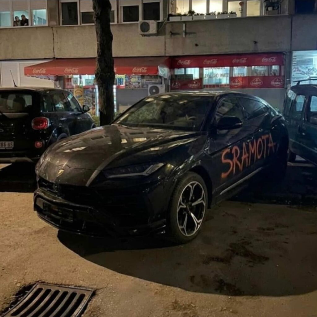 On the NBG, one should think twice before arrogantly parking