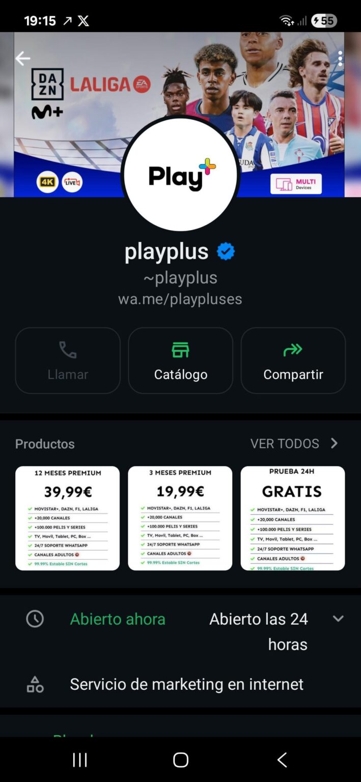 I had paid this iptv play plus provider and now it doesn't load the channels and they don't respond to WhatsApp