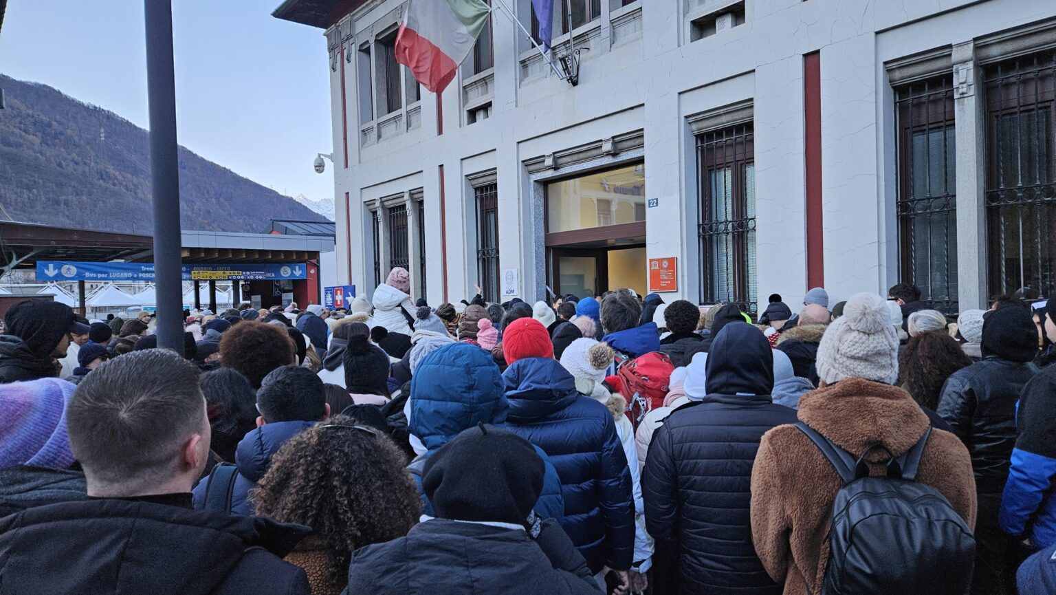 The nightmare of the Bernina express