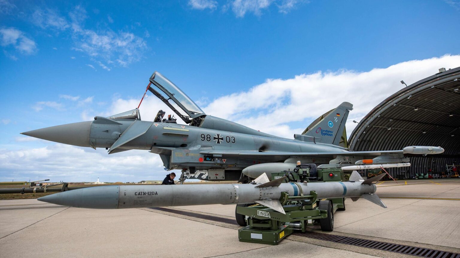 Amid Russian Provocations, German Eurofighter Typhoon Fighters Start Combat Duty in Poland Amid Russian Provocations, German Eurofighter Typhoon Fighters Start Combat Duty in Poland