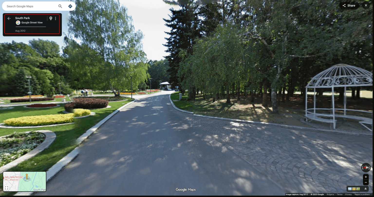 Can someone explain to me why the South Park photos are not updated but from 2012?