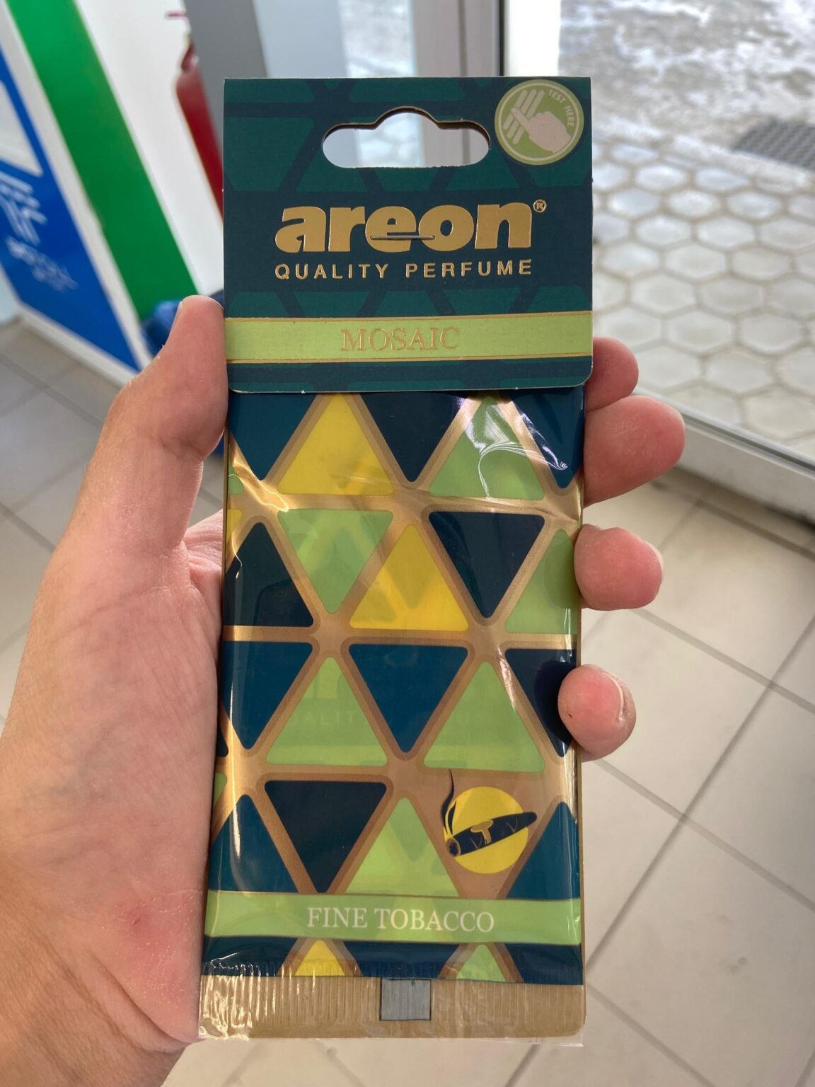 When you've stopped smoking, but you miss the aroma