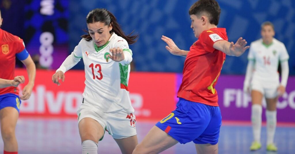 Morocco Eliminated After Losing to Spain 6-1 in Women’s Futsal World Cup