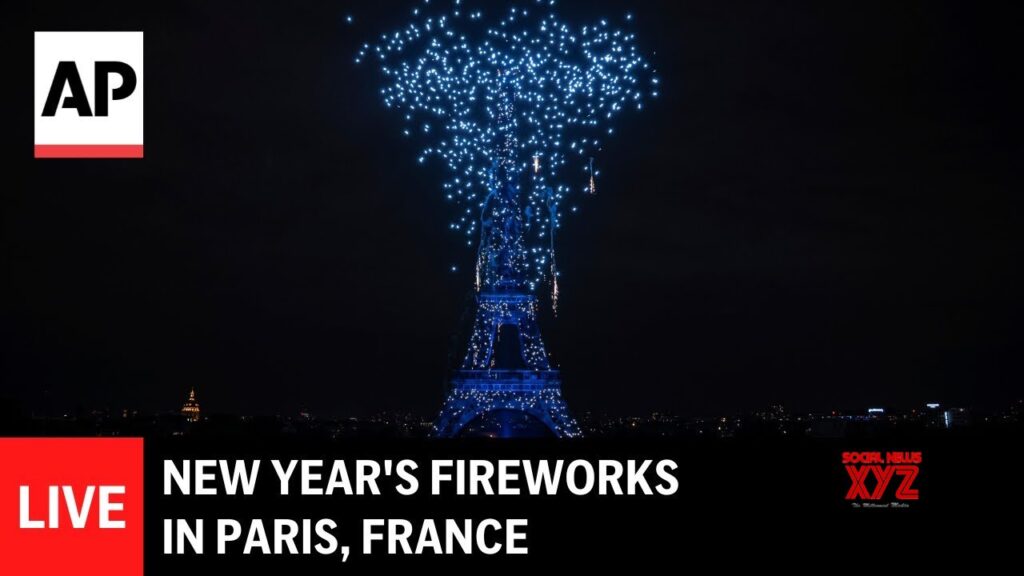 France new year 2026: LIVE fireworks in Paris (Video)