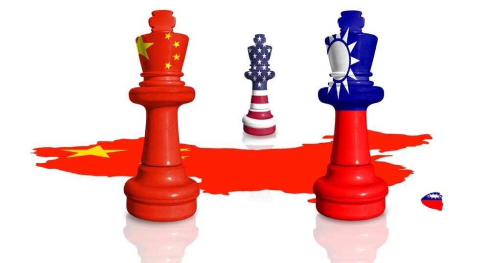 Tensions are rising in the Pacific. China accuses the US of "accelerating the slide towards a war situation" by selling arms to Taiwan