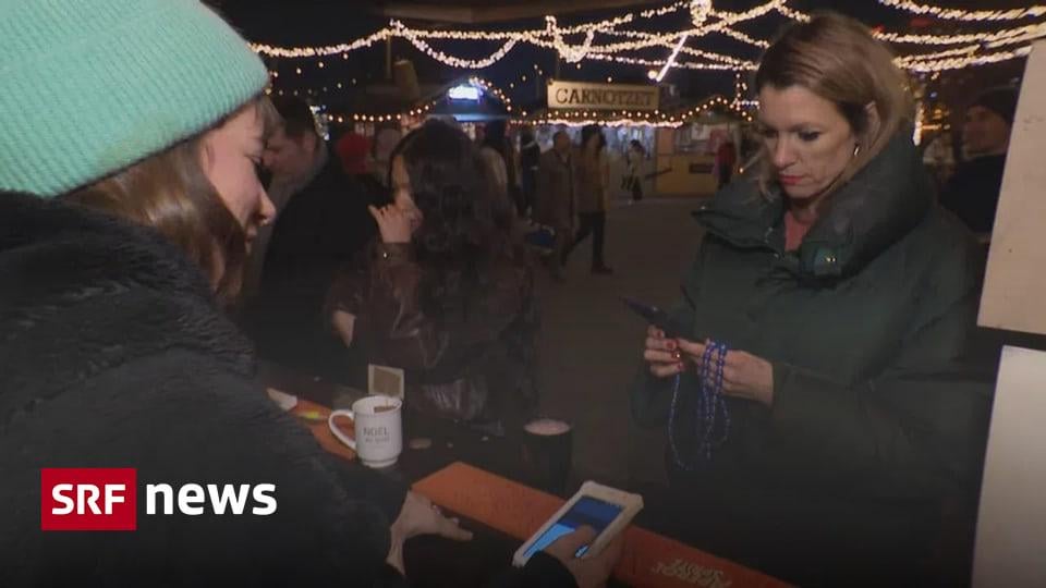 When tipping at Christmas markets becomes almost compulsory | Anyone who consumes something in the USA knows that a tip of 15-20% is expected. Now this principle is also becoming increasingly widespread in Switzerland.