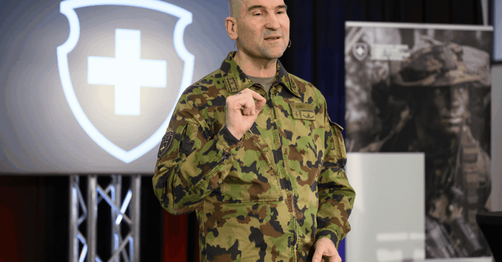 Army Chief Süssli: "Neutrality does not automatically protect us"
