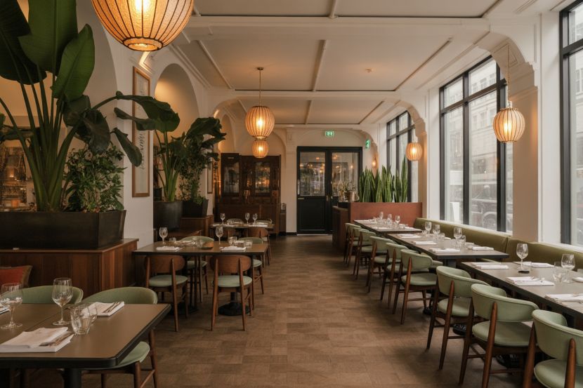 Interior view of ottolenghi&rsquo;s first netherlands restaurant in amsterdam