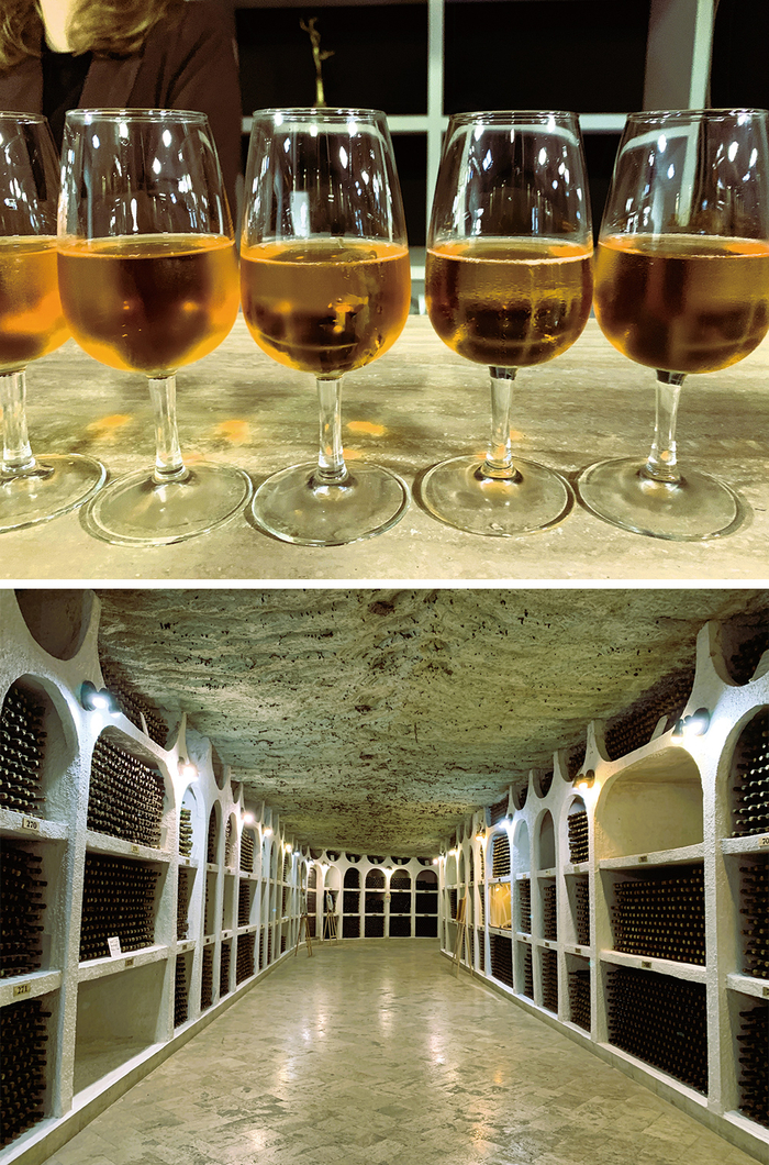 Cricova, the first winery in Moldova that produces sparkling wine in the traditional French way, has a vintage wine cellar that is more than 100 years old.