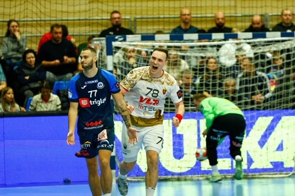 Pictured: 2025/26 EHF Men's European League match between Vardar and Sesbete