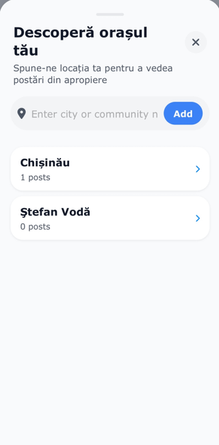 I'm working on a social media application and it's almost ready for launch, I need your help to be the first testers, to publish posts, videos, to add your own cities, you can send messages, etc.