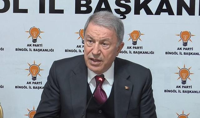Scandalous words from Hulusi Akar at the TÜGVA meeting: "As a nation, we are coming out of narcosis. We are waking up. Recep Tayyip Erdoğan woke us up." The people in the hall responded to his speech with takbir.