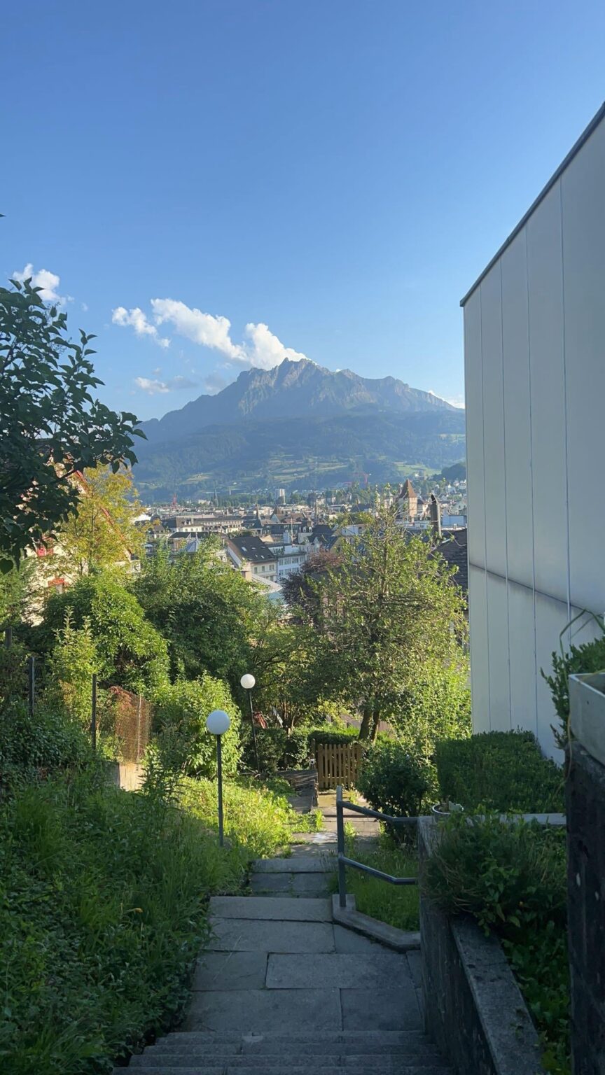 Lucerne is not so much about beauty, but about calm.