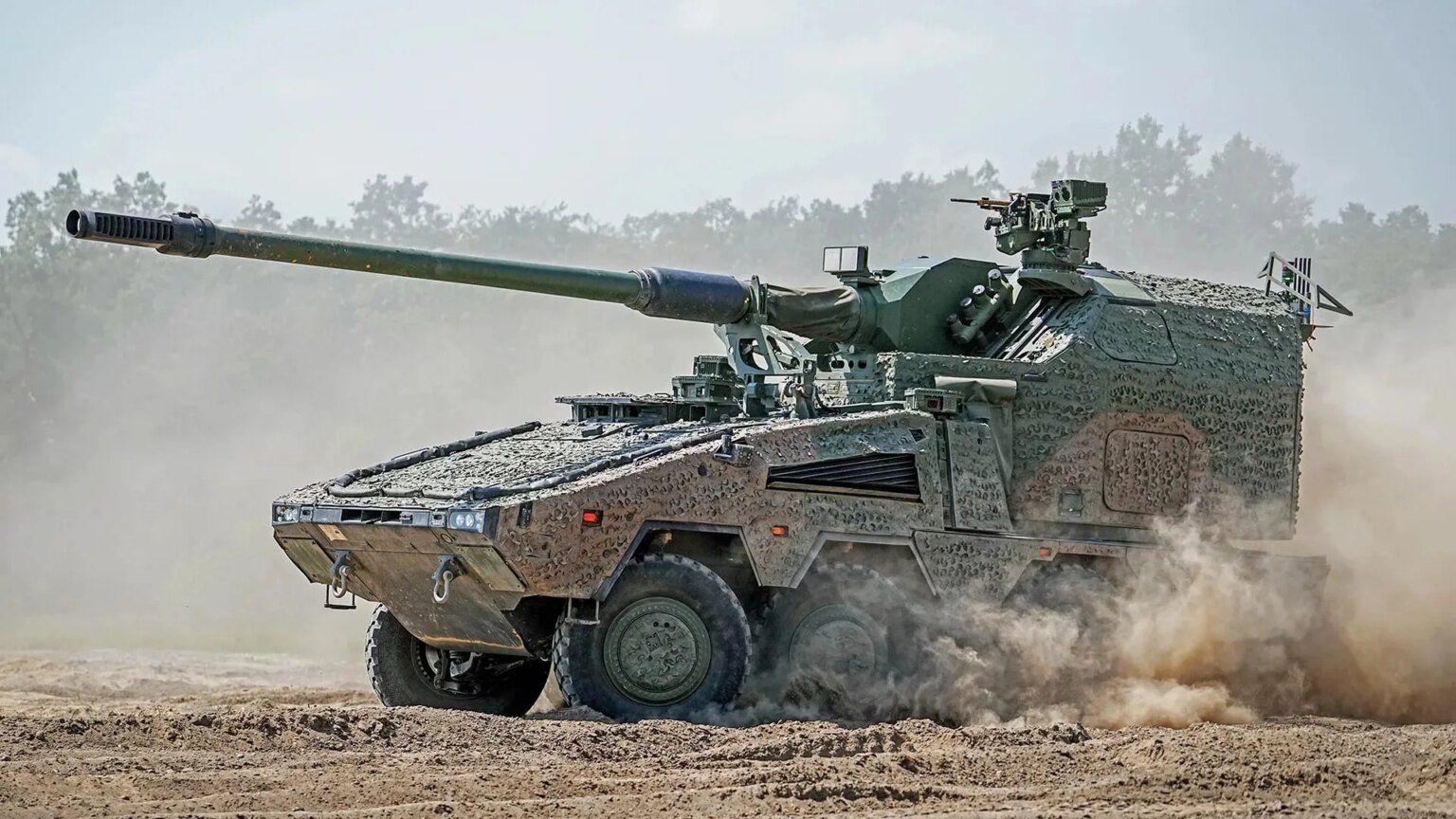 For €1.2 Billion, Germany Confirms the Purchase of Its First 84 RCH 155 Wheeled Self-Propelled Howitzers