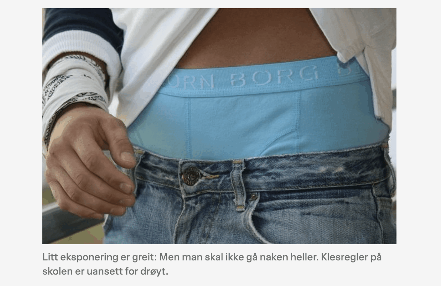 Remember this stupid trend? (Nettavisen 2007)