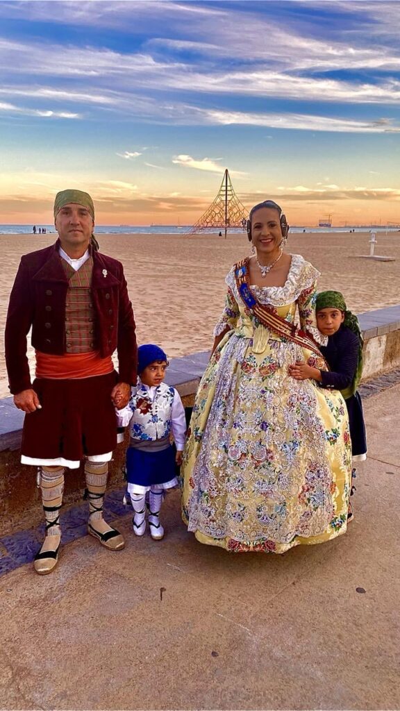 Fallas Costumes in Valencia